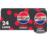 psi Max Cherry, 330ml Cans, Pack of 24 by Kandy Collection