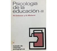 Psicología de la educación III