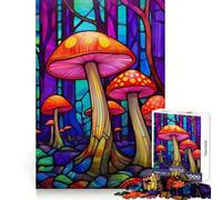 Psilocybin Mushroom Poster 1000 Piece Jigsaws for Teenagers Puzzle Wise Think Toy Simple Fun Tight Cut Santa Wish Pick (50x75cm)