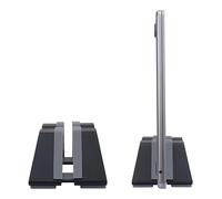 Psitek Adjustable Vertical Laptop Stand - 6061 Aluminum, Universal Fit for All Laptops (Up to 17 inches) - Fashion Design, Adjustable Width, Anti-Slip & Scratch-Resistant, Patented Design