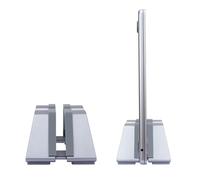 Psitek Adjustable Vertical Laptop Stand - 6061 Aluminum, Universal Fit for All Laptops (Up to 17 inches) - Fashion Design, Adjustable Width, Anti-Slip & Scratch-Resistant, Patented Design