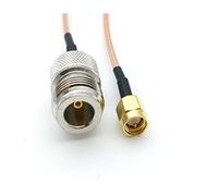 PSKOO 10PCS SMA Male Plug To N-Type Female Pigtail Cable RG316 (Size : 30cm)