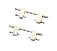 PSKOO 4 Screws 2 Links Compatible with Ap Watch 15400 15500 26331 15202 Strap Compatible with Audemars and Piguet Watch Accessories for Watches (Band Colour : Silver Color, Size : 3.5 mm)