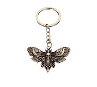 PSL Death Moth Keyring Moth Key chain Death's Head Hawk Moth Gothic Keychain