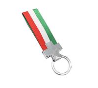 PSL Limited Edition Leather Country Flag keyring keychain key fob (Italy)