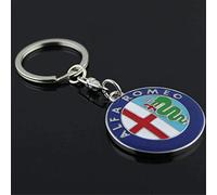 PSL Metal Car Logo Keychain Key Chain Keyring Key Ring For Alfa Romeo cars