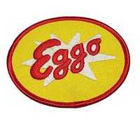 PSL S Things Iron on Patch Eggo Badge Embroidered for Clothing Jeans Applique