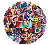 PSL Strange Things Stickers Season 4 Sticker Pack Waterproof Stickers for Laptop Phone Water Bottle Computer Luggage Helmet Skateboard Motorcycle, Photo Color 53pcs