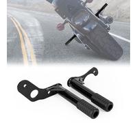 PSLER Crash Bar Passenger Foot Pegs Crash Bar Frame Slider Bumper Protector Engine Guard for Softail Street Bob Fat Bob Low Rider Heritage Classic 2018-2023