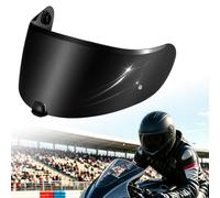 PSLER for HJ-20M Motorcycle Helmet Shield Replacement Visor Compatible with HJC FG-17, IS-17, FG-ST, C70, C70N, Anti-Scratch UV Protection Face Shield, Pinlock Ready(Dark Black)