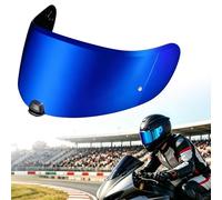 PSLER for HJ-20M Motorcycle Helmet Shield Replacement Visor Compatible with HJC FG-17, IS-17, FG-ST, C70, C70N, Anti-Scratch UV Protection Face Shield, Pinlock Ready(Deep Blue)