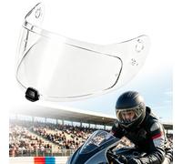 PSLER for HJ-20M Motorcycle Helmet Shield Replacement Visor Compatible with HJC FG-17, IS-17, FG-ST, C70, C70N, Anti-Scratch UV Protection Face Shield, Pinlock Ready(Transparent)