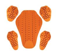 PSLER Full CE Level 2 Motorcycle Armor Back Pad Elbow and Shoulder Protection Pads Set,Motorcycle Armor Back Protector Inserts,5PCS