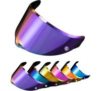 PSLER Helmet Visor for AGV Pista GP RR Pista GPR CORSA-R RACE 3 RACE 2,Tinted Visor Motorbike Helmet Face Shield Accessories(Deep Purple)