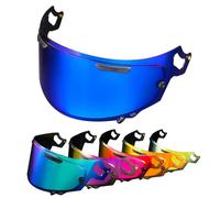 PSLER Helmet Visor for ARIA RX-7V Renegade-V RX-7X REO XD Regent-X VAS-V Corsair-X Quantum-X Signet-X Defiant-X Concept-X,Tinted Visor Motorbike Helmet Face Shield Accessories(Deep Blue)