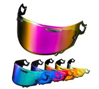 PSLER Helmet Visor for ARIA RX-7V Renegade-V RX-7X REO XD Regent-X VAS-V Corsair-X Quantum-X Signet-X Defiant-X Concept-X,Tinted Visor Motorbike Helmet Face Shield Accessories(Deep Purple)