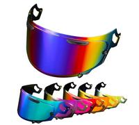 PSLER Helmet Visor for ARIA RX-7V Renegade-V RX-7X REO XD Regent-X VAS-V Corsair-X Quantum-X Signet-X Defiant-X Concept-X,Tinted Visor Motorbike Helmet Face Shield Accessories(Deep Gradual Blue)