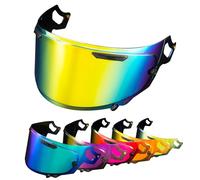 PSLER Helmet Visor for ARIA RX-7V Renegade-V RX-7X REO XD Regent-X VAS-V Corsair-X Quantum-X Signet-X Defiant-X Concept-X,Tinted Visor Motorbike Helmet Face Shield Accessories(Deep Gradual Gold)