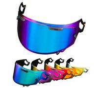 PSLER Helmet Visor for ARIA RX-7V Renegade-V RX-7X REO XD Regent-X VAS-V Corsair-X Quantum-X Signet-X Defiant-X Concept-X,Tinted Visor Motorbike Helmet Face Shield Accessories(Rainbow)