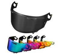 PSLER Helmet Visor for ARIA RX-7V Renegade-V RX-7X REO XD Regent-X VAS-V Corsair-X Quantum-X Signet-X Defiant-X Concept-X,Tinted Visor Motorbike Helmet Face Shield Accessories(Black)