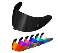 PSLER Helmet Visor for EXO 520 1400 R1 Tinted Visor for Scorpion EXO 391 520 1400 R1 Motorbike UV Protection Face Shield Replacement Accessories(Dark Black)