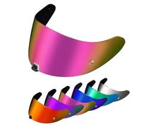 PSLER Helmet Visor for EXO 520 1400 R1 Tinted Visor for Scorpion EXO 391 520 1400 R1 Motorbike UV Protection Face Shield Replacement Accessories(Deep Rose Red)