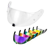 PSLER Helmet Visor for EXO 520 1400 R1 Tinted Visor for Scorpion EXO 391 520 1400 R1 Motorbike UV Protection Face Shield Replacement Accessories(Transparent)