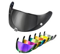 PSLER Helmet Visor for EXO 520 1400 R1 Tinted Visor for Scorpion EXO 391 520 1400 R1 Motorbike UV Protection Face Shield Replacement Accessories(Light Black)