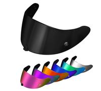 PSLER Helmet Visor for Exo R420(NOT compatible with R520) - Tinted Visor Motorbike UV Protection Face Shield Replacement Accessories(Dark Black)