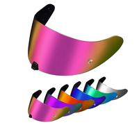 PSLER Helmet Visor for Exo R420(NOT compatible with R520) - Tinted Visor Motorbike UV Protection Face Shield Replacement Accessories(Rose Red)