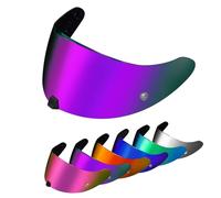 PSLER Helmet Visor for Exo R420(NOT compatible with R520) - Tinted Visor Motorbike UV Protection Face Shield Replacement Accessories(Deep Purple)