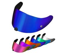 PSLER Helmet Visor for Exo R420(NOT compatible with R520) - Tinted Visor Motorbike UV Protection Face Shield Replacement Accessories(Deep Blue)