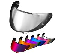 PSLER Helmet Visor for HJC HJ-34P C10 - Tinted Motorcycle Visor Motorbike Helmet Face Shield Accessories Replacement(Transparent Silver)