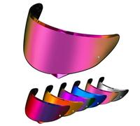 PSLER Helmet Visor for HJC HJ-34P C10 - Tinted Motorcycle Visor Motorbike Helmet Face Shield Accessories Replacement(Deep Rose Red)