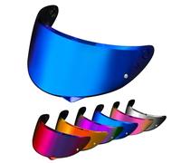 PSLER Helmet Visor for HJC HJ-34P C10 - Tinted Motorcycle Visor Motorbike Helmet Face Shield Accessories Replacement(Deep Blue)