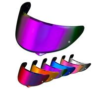 PSLER Helmet Visor for HJC HJ-34P C10 - Tinted Motorcycle Visor Motorbike Helmet Face Shield Accessories Replacement(Deep Purple)