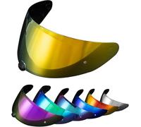 PSLER Helmet Visor for HJC i70 i10 HJ-31,Tinted Visor Motorbike UV Protection Face Shield Replacement Accessories(Deep Gold)