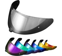 PSLER Helmet Visor for HJC i70 i10 HJ-31,Tinted Visor Motorbike UV Protection Face Shield Replacement Accessories(Silver)