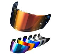 PSLER Helmet Visor for LS2 Outer FF320 Rapid FF353 Assault FF328 Stream FF800,Tinted Motorcycle Visor Motorbike Helmet Face Shield Accessories Replacement(Transparent Red)