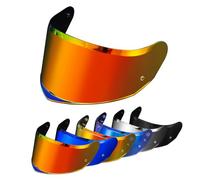 PSLER Helmet Visor for LS2 Stream II FF808 - Tinted Motorcycle Visor Motorbike Helmet Face Shield Accessories Replacement(Deep Gold Red)