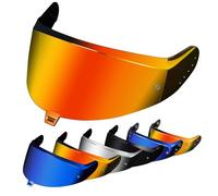 PSLER Helmet Visor for SKWAL i3 RIDILL 2 D-SKWAL 3 - Tinted Motorcycle Visor Motorbike Helmet Face Shield Accessories Replacement(Deep Gold Red)