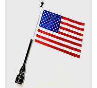 PSLER Motocycle Aluminum Rear Side Mount Luggage Rack Antenna Vertical Flag Pole for Sportster Series 883 1200 All Years