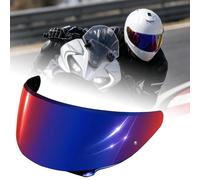 PSLER Motorcycle Helmet Visor Replacement for HJC HJ-38 Shield, Fits i71 F71 Full Face Helmets, Anti-Scratch UV Protection, Pinlock Ready(Deep Purplish Red)