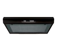 Hotpoint PSLMO65FLSK Black 60cm Visor Hood