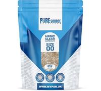 PSN Empty Clear Capsules Size 00 - HPMC Vegan Capsules | Pharmaceutical Grade | Easy to Fill | Secure Lock Design | Compatible with Capsule Filling Machines | Ideal for DIY Supplements (Pack of 250)