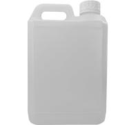 PSN HDPE 2.5 litre Jerry Can Food-Grade Clear Plastic Water Tanks/Liquid Storage Container Bottles Comes With Tamper Evident White Cap Available in 4 sizes 500ml- 5 Litre (White, 2.5L (Pack of 10))