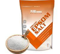 PSN Organic Vegan Reviving Epsom Salt 4KG / 4000g 100% Natural FCC Food Grade Magnesium Sulphate Epsom Salts for Bath Bombs Bath Soak Bathing Spa Muscle Recovery Therapy