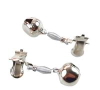 PSNKLMM 10/5PCS Single Ring Bells Fishing Indicator Bait Alarm | Loud Sound Alert Bells Clips Night Fishing Rod Bell Tackle Tool