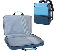 PSNKLMM A3 Art Portfolio Case 15 X 18 Inches, Artist Travel Tote Bag Works and Painting Supplies(Blue)