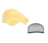 PSNKLMM Halloween Wig Party Fake Bald Head Unisex Fancy Movie Dress Skinhead Cap(L With net)